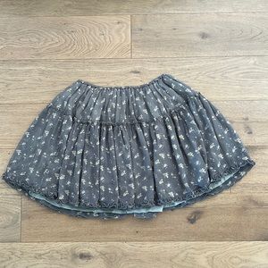 Gray skirt